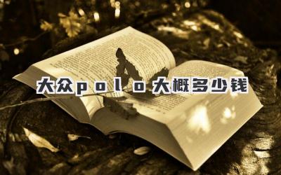 大众polo大概多少钱