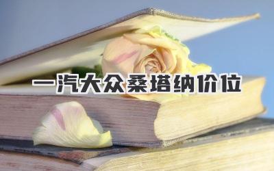 一汽大众桑塔纳价位