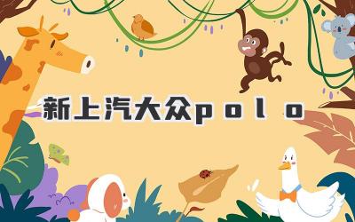 新上汽大众polo