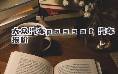 大众汽车passat汽车报价