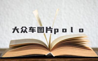 大众车图片polo