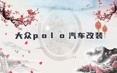 大众polo汽车改装