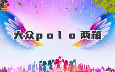 大众polo两箱