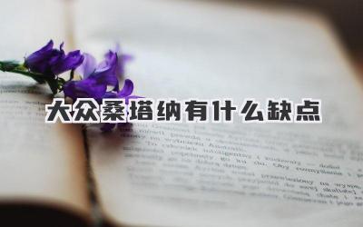 大众桑塔纳有什么缺点